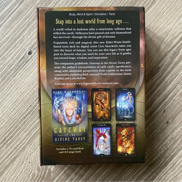 Tarot: Legacy of the Divine Tarot (cards & book) - Picture 2 of 5